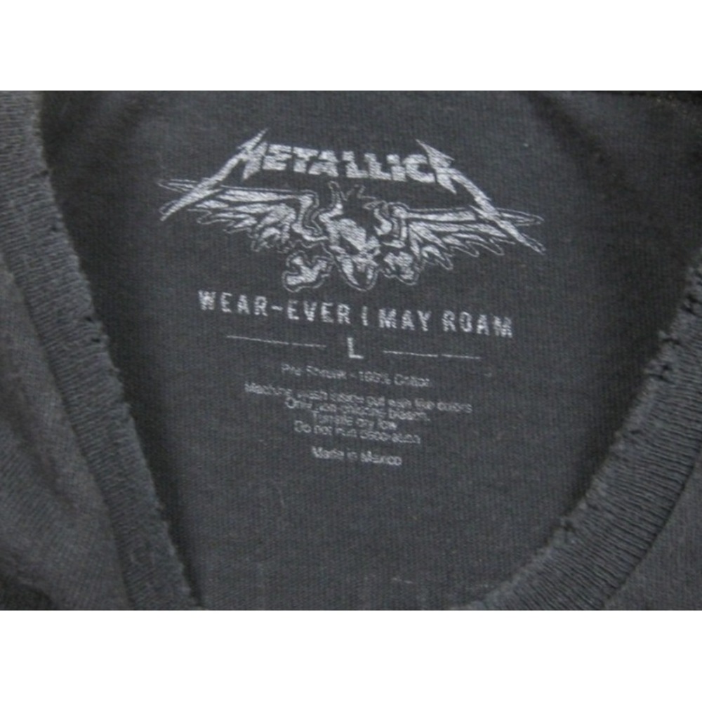 Metallica In Vertigo You Will‎ Be T-Shirt (M/L) 2018-2019 World Wired Tour - Picture 7 of 12